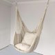 thumbnail image 3 of Hamaca portátil Asiento de Silla colgante Home 80x110cm Blanco Sunnimix Columpio de algodón hamaca, 3 of 8