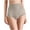 Purple, variant on Women's High Waist Seamless Boxer, Side Floral Lace Stretch Tummy Hip Lift Shaping Under Shorts M-2XL