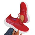 thumbnail image 2 of Willtoo Orthopedic Shoes for Women Arch Support Lace Up Breathable Mesh Sneakers,Fashion Comfort Lightweight Non -Slip Running Shoes Sport Gym Jogging Tennis Casual Shoes, 2 of 5