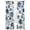 Blue, variant on Navy Blue Floral Sheer Curtains 84 Inch Length 2 Panels Set, Spring Retro Botanical Flowers Voile Window Treatment Rod Pocket Curtains Sheers Drapes for Bedroom/Living Room/Kitchen 52"x84"x2