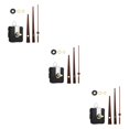 thumbnail image 3 of kurtrusly DIY Mur Quartz Mécanisme de Mouvement d'Horloge Pièces Outil de Remplacement Réparation Type A 3Set, 3 of 6