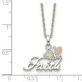 thumbnail image 4 of Mt Rushmore Black Hills Gold MR20184 Black Hills Gold on Silver Butterfly with Faith Pendant, 4 of 5
