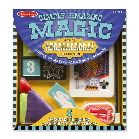 Melissa & Doug Magic in a Snap! Abracadabra Collection Magic Tricks Set (10 pcs)