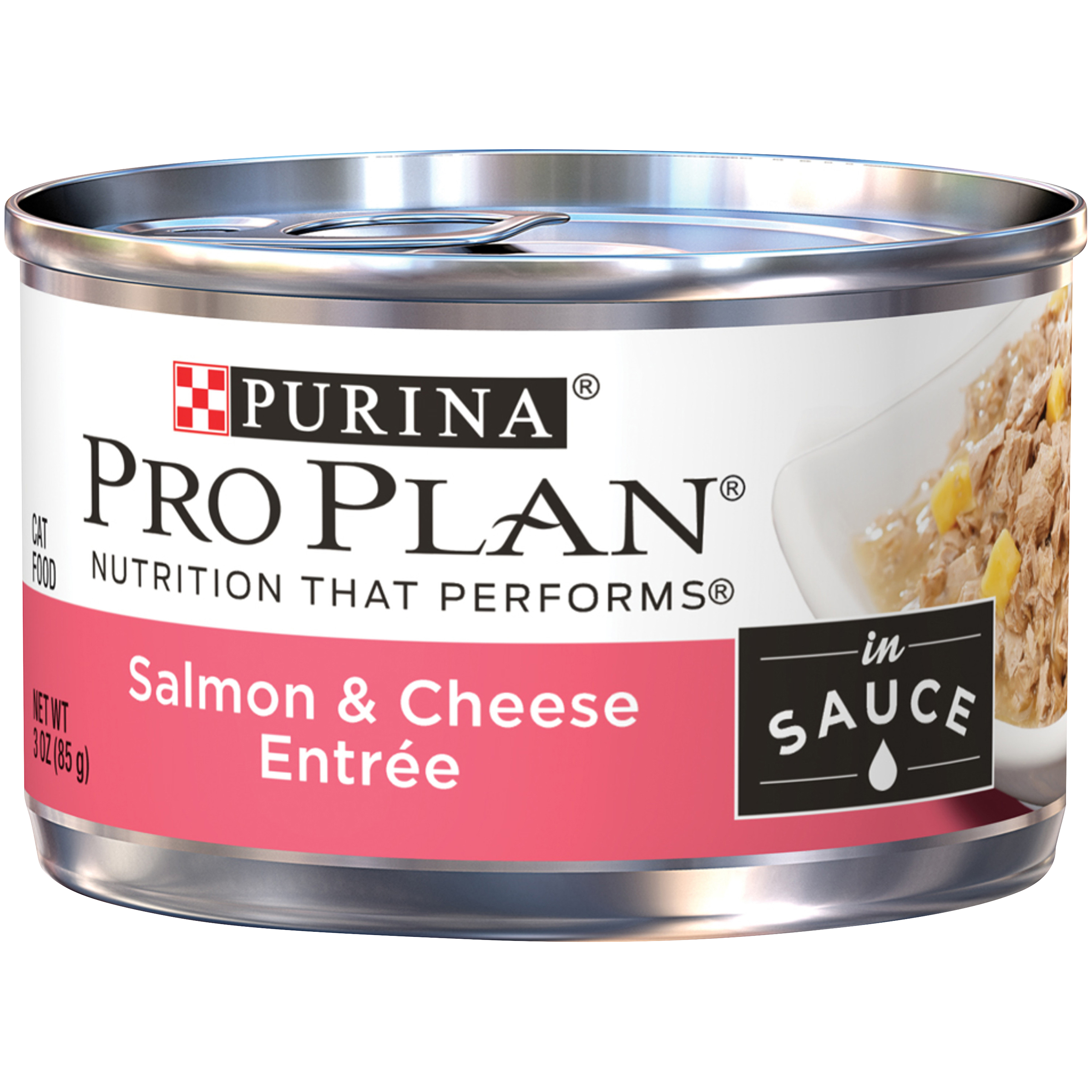  24 Pack Purina Pro Plan Wet Cat Food Salmon Cheese Entree In Sauce 