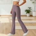 thumbnail image 2 of Hurxie Buttery Soft Leggings for Women High Waisted Tummy Control No See Through Workout Yoga Cycling Tights Pants Pink 2XL, 2 of 7