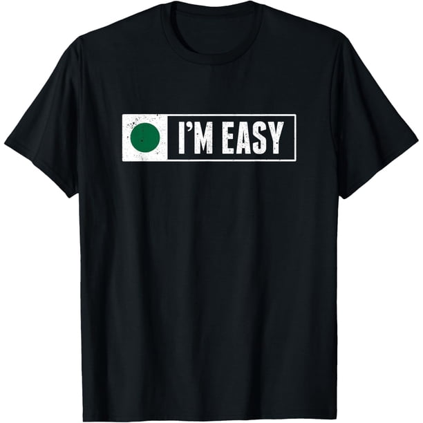 Funny I'm Easy Snowboard Ski Mountain Sign Retro - Camiseta vintage