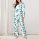 thumbnail image 2 of Fotbe Utensiles Conjunto de Pijama de Manga Larga para Mujer con Estampado, Ropa de Dormir de 2 Piezas, Conjunto de Casa Suave y Cómodo con Bolsillos-Medium, 2 of 7