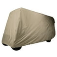 thumbnail image 3 of Classic Accessories Fairway Golf Car Storage Cover, 6 Passenger, Khaki with Three Neoprene Seat Cover Sets Bundle, 3 of 3