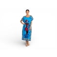 thumbnail image 1 of Chemin de Moda Robe Midi Fluide Sans Manches à Imprimé pour Femme, Robe d'Été Décontractée à Coupe Ample, 1 of 1