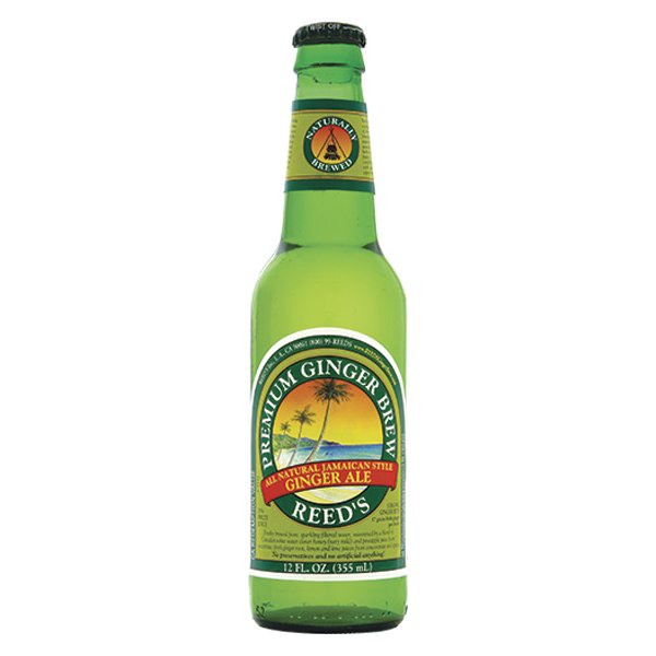 Reed's Premium Ginger Brew 12 oz Glass Bottles Pack of 12