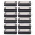 thumbnail image 1 of FRCOLOR Tinplate Box 12Pcs USB Flash Drive Storage Window Boxes Tinplate Storage Case Organizer,4.02"X2.83"X0.87", 1 of 4