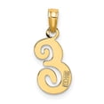 thumbnail image 4 of 14KY Script Letter E Initial Pendant K6422E, 4 of 4