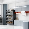 thumbnail image 4 of Accent Closet Console Kitchen Cabinet Sideboards Shelf Cupboard Cabinet Display Alacena Cocina Muebles Furniture Accessories My Lux Decor Round, 4 of 16