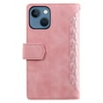 thumbnail image 5 of Wallet Case for iPhone 13 Mini, PU Leather Magnetic Flip Phone Case with Kickstand Card Slots Wrist Strap Cover for iPhone 13 Mini (5.4 Inch),Rosegold, 5 of 14