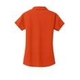 thumbnail image 6 of Port Authority Ladies Dry Zone Grid Polo-L (Autumn Orange), 6 of 6