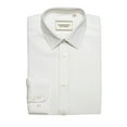 thumbnail image 2 of Adam Baker Boy's Regular Fit 4-Way Stretch Long Sleeve Solid Dress Shirt - Colors, 2 of 2