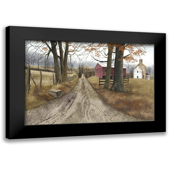 Jacobs, Billy 14x11 Black Modern Framed Museum Art Print Titled - The Road Home