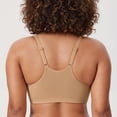 thumbnail image 2 of DELIMIRA Women's Front Closure Bras Racerback No Underwire Plus Size Full Coverage Lace Bra, 2 of 5
