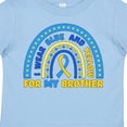 thumbnail image 4 of Inktastic I Wear Blue and Yellow for My Brother Down Syndrome Awareness Rainbow Boys or Girls Toddler T-Shirt, 4 of 5