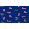 University of Florida Cotton Fabric Allover Herringbone Design-Sold by the Yard