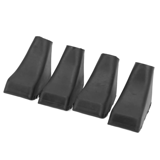 Almohadilla De Goma Para Bastón De Trekking, Cubierta Protectora De Punta De Bastón De Trekking, Goma Antideslizante En Forma De Herradura Para Escalar Y Caminar