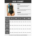 thumbnail image 4 of Charmo Color Blocked One Piece Swimsuit for Womens Athletic Bathing Suits Training Sport Slimming Swimwear, 4 of 6