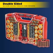 Ontel Products Battery Daddy BADA-MC4 As Seen on TV Double Sided Storage System, Plastic