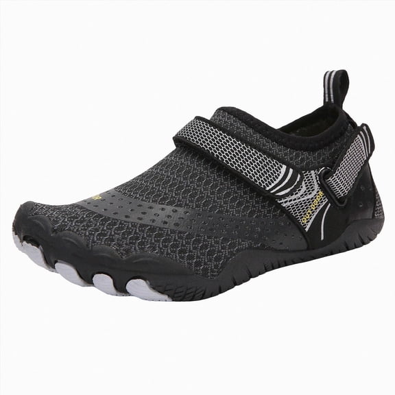 NIEWTR Boys Boys Sneakers Sports Walking Athletic Running Kid Shoes Non-Slip Lightweight Comfortable Breathable for Toddler/Little Kid/Big Kid(Black,16.5)
