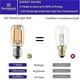 thumbnail image 3 of Led E14 1w, T22 Vintage Ámbar Resplandor Luz Nocturna Tubular 10w E14 Reemplazo Incandescente Base De Candelabro Señal De Filamento Led Blanco Súper Cálido-yvan, 3 of 5