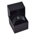 thumbnail image 3 of Mothers Day Gamer Metallic Black Tungsten Couples Rings Birthday Girl Womens Wedding Bands, 3 of 8