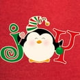 thumbnail image 3 of CafePress - Christmas Penguin Joy 2 - Mens Football Shirt, 3 of 4