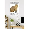 thumbnail image 3 of Capybara - Be Cappy Wall Poster, 22.375" x 34", 3 of 4