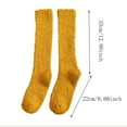 thumbnail image 3 of Diufon Women's Fuzzy Warm Socks Unisex Fall Winter Thickened Middle Tube Calf Socks Casual Home Long Socks, 3 of 3