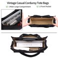 thumbnail image 4 of GAEKEAO Corduroy Tote for Women Hobo Crossbody Purse for Travel & Shoulder Use, 4 of 6