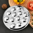 thumbnail image 2 of Steamer Rack 304 Stainless Steel Steaming Rack Steam Tray for Instant Pressure Cooker Multi-functional Steamer Basket, Durable And Rustproof Design(Silver), 2 of 4