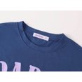 thumbnail image 2 of Serdomi Stylish Blue PARIS Crop Top for Girls - Soft Summer T-Shirt Cute Casual Tees for Little & Big Girls Size 16/18, 2 of 7