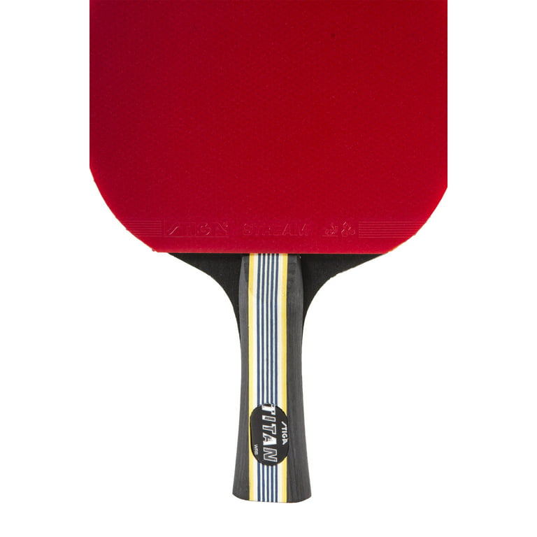 STIGA Titan Performance - Pala de ping pong – Hoja ultraligera de 5 capas –  Esponja premium de 0.079 in – Mango acampanado para un agarre premium –