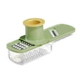 thumbnail image 3 of Rallador y triturador de ajo y jengibre 3 en 1, utensilio portátil de fácil agarre, herramienta de cocina para Verde, 3 of 8