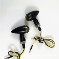 thumbnail image 4 of Dww-applicable Kawasaki Suzuki Yamaha Flash, Motorcycle Led Mini Retro Signal Metal Turn Signals., 4 of 5