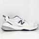 thumbnail image 1 of New Balance Mens 608 V5 MX608WN5 White Casual Shoes Sneakers Size 12 D, 1 of 6