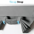 thumbnail image 3 of Elegant Grey Drapes 26X68 Inch Suitable for Bedroom or Living Room, 3 of 8