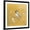 Black Frame, variant on Art.com Black Capped Chickadee on Gold Stretched Canvas Print Wall Art by Danhui Nai, 24" x 24"