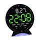 thumbnail image 2 of Reloj despertador con gran pantalla LED, función de temporizador, funcionamiento silencioso, ajustable Negro Verde, 2 of 9