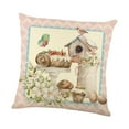 thumbnail image 1 of Fundas de almohada de 18 x 18 pulgadas, fundas de almohada con cremallera, decoraciones de Pascua suaves Yarda, 1 of 9