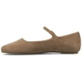 thumbnail image 2 of Journee Womens Carrie Wide Width Buckle Square Toe Mary Jane Dress Flats, Widths Available, 2 of 9
