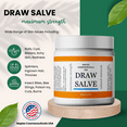 thumbnail image 2 of Draw Salve for Boil Ease Cysts Splinters Burns Ingrown Hair 4 oz Fast Drawing Ointment, 2 of 5