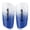 Blue and white, variant on Yihuala 1 Pair Football Shin Pad Small Shin Pad Football Shin Guards Protective Equipment Soccer Shin Pad for Athlete