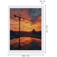thumbnail image 2 of Diamond Art Kits for Adults, Crane Sunset Reflection Sky Orange 5D Diamond Painting Kits for Adults Beginners, DIY Full Drill Diamond Painting, Gem Art and Crafts 12x16, 2 of 7