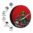 thumbnail image 4 of Character Ninjago Spare Tire Cover Universal Wheel Tire Cover Dust-Proof Waterproof Tire Protectors Accessories, 4 of 6