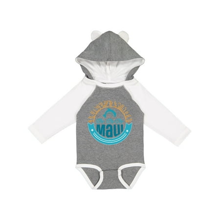 

Inktastic Maui Hawaii Dolphin Watching Gift Baby Boy or Baby Girl Long Sleeve Bodysuit